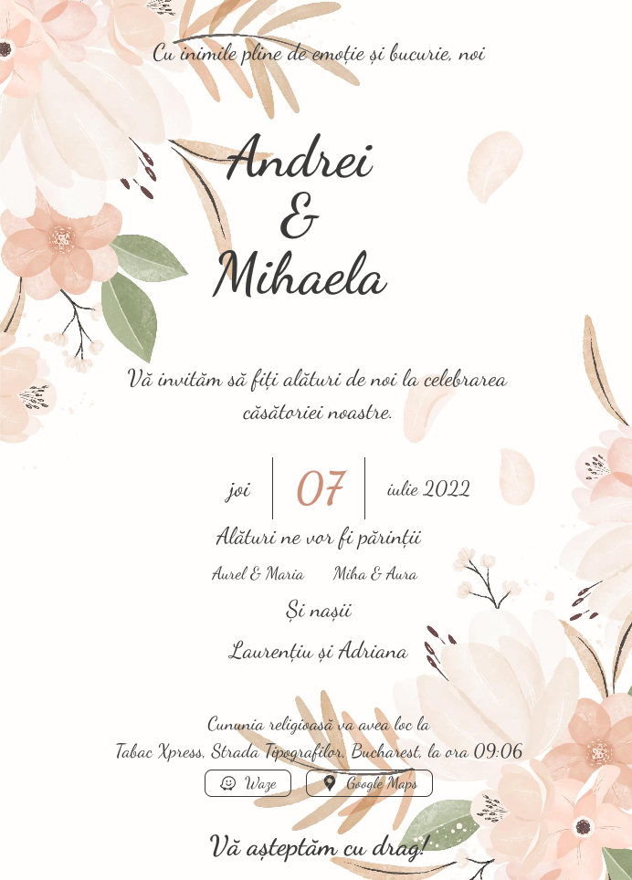 invite template