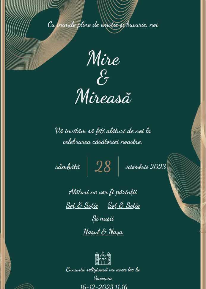 invite template