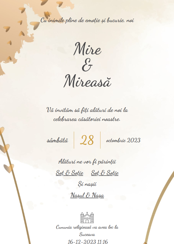 invite template