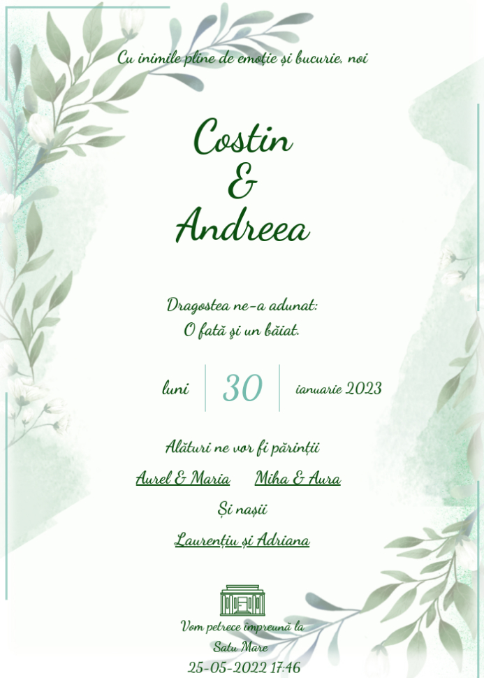invite template